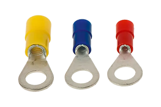 BN 20372 | Cosses annulaires à sertir avec isolation en PVC