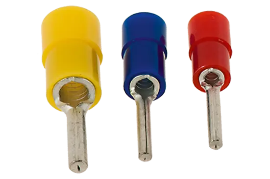 BN 20385 | Embouts ronds à pointe cylindrique avec isolation en PVC