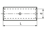 Disegno tecnico con quote di BM - Giunti