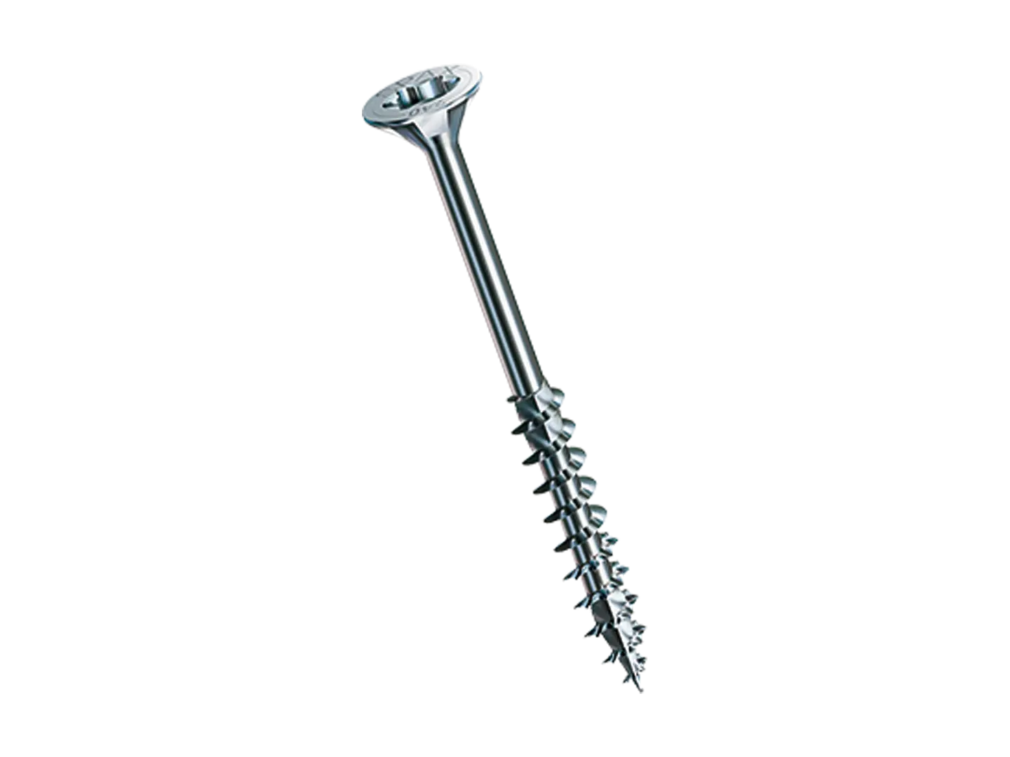 BN 20545 | Viti a testa svasata piana per costruzioni in legno parzialmente filettate, con cava esalobata T-STAR plus con punta 4CUT