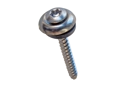 Image du produit de Vis pour façades à tête fraisée bombée à six lobes internes, cuvette et rondelle d'étanchéité