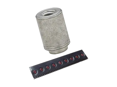 Produktbild von PEM® ReelFast® SMTSO - Einlötgewindebuchsen mit Klebepunkt, gegurtet für Printplatten