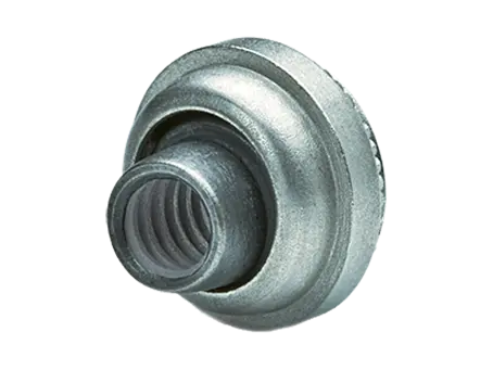 Produktbild von PEM® LAS - Einpresssicherungsmuttern beweglich, mit UNC Gewinde, für metallische Werkstoffe