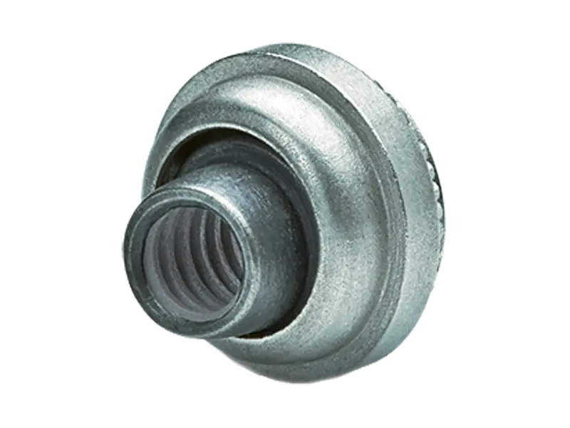 Produktbild von PEM® LAS - Einpresssicherungsmuttern beweglich, mit UNC Gewinde, für metallische Werkstoffe