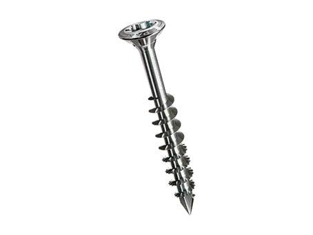 Product image of SPAX® - Raised countersunk head screws for wooden facades partially threaded, milled ribs and hexalobular socket T-STAR plus with CUT point