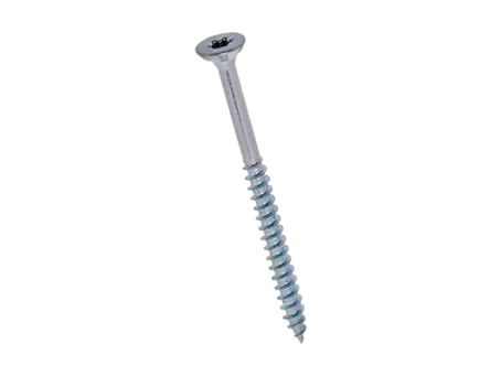 Produktbild von Senk-Spanplattenschrauben mit Innensechsrund, Teilgewinde und Fräsrippen