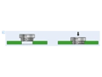 Illustration de montage pour PEM® KF2 - Écrous à sertir pour circuits imprimés et autres plastiques