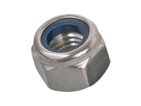 Immagine del prodotto Dadi esagonali autofrenanti forma alta con anello in poliammide