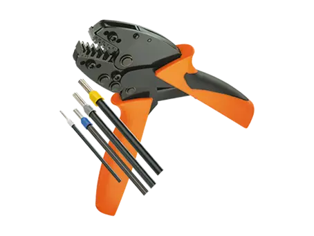 Product image of Exclusive Line - Crimping tool with trapezoidal crimp for end sleeves with and without insulation