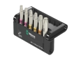 Image du produit de Wera Bit-Check 6 Wood TX HF 1 - Assortiment d'embouts de tournevis 1/4" pour vis à six lobes internes (Torx®) avec fonction de maintien
