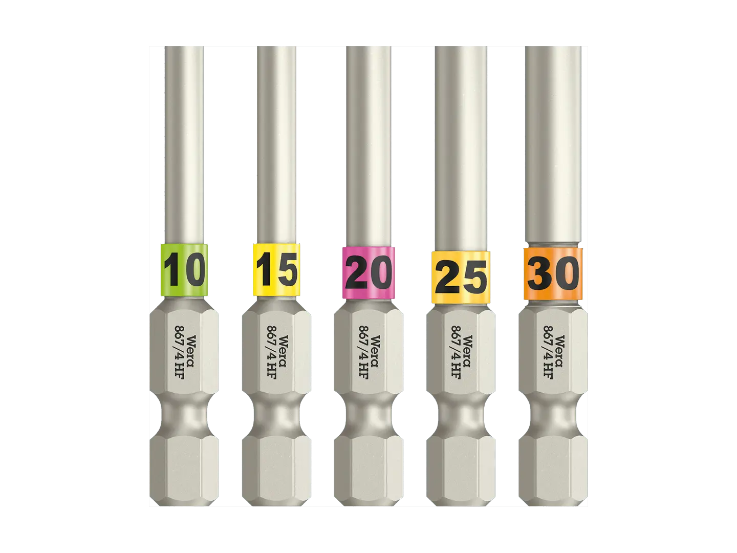 BN 20782 | Screwdriver Bits 1/4" for hexalobular (6 Lobe) socket screws Torx® 50mm