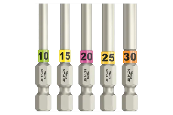 BN 20782 | Embouts de tournevis 1/4" pour vis a six lobes internes Torx® avec fonction de maintien