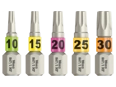 Image du produit de Wera 867/1 TX HF - Embouts de tournevis 1/4" pour vis à six lobes internes (Torx®) avec fonction de maintien
