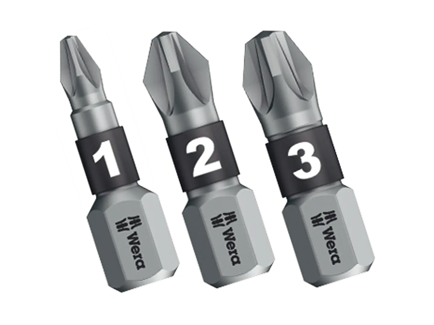 BN 20786 | Screwdriver Bits 1/4" for pozidriv screws 25mm