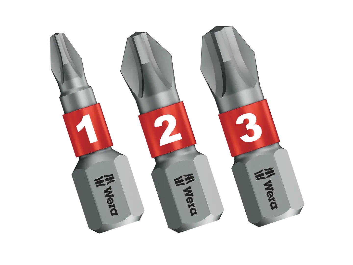 BN 20787 | Screwdriver Bits 1/4" for Phillips drive screws 25mm