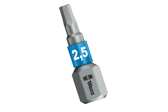 BN 20788 | Embouts de tournevis 1/4" pour vis à six pans creux 25mm