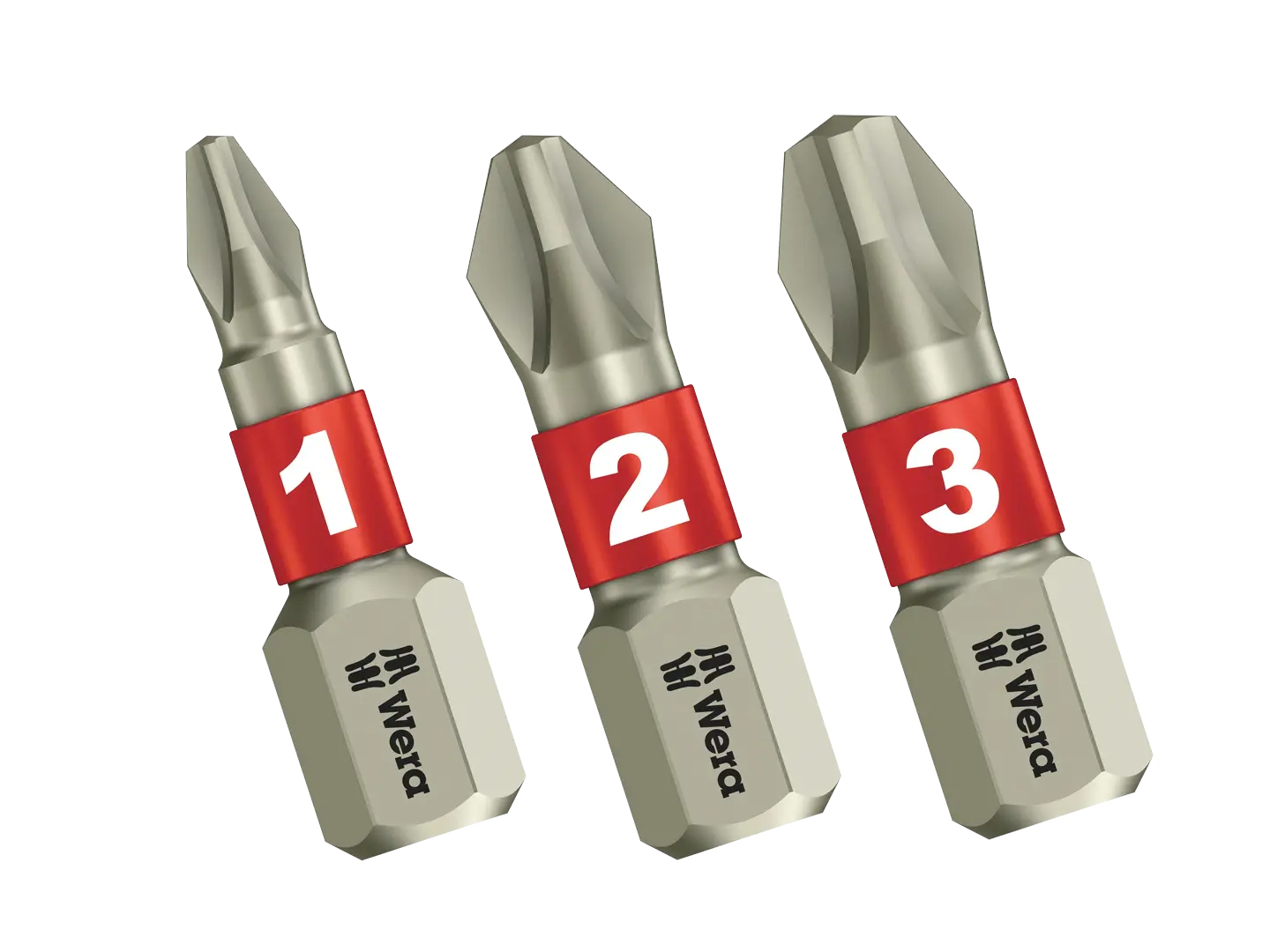 BN 20789 | Schraubendreher-Einsätze 1/4" für Schrauben mit Kreuzschlitz Phillips 25mm