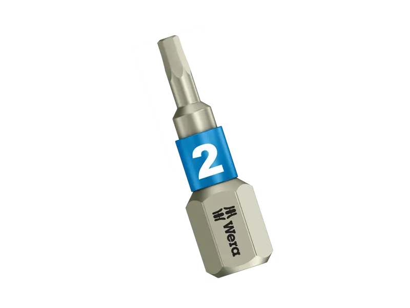 Image du produit de Wera 3840/1 TS - Embouts de tournevis 1/4" pour vis à six pans creux 25mm