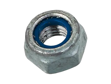 Image du produit de Ecrous autofreinés forme basse avec anneau polyamide