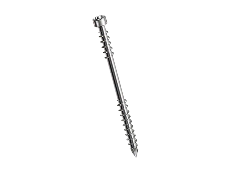Imagen del producto de SPAX® - Tornillos de cabeza cilíndrica para caminos de madera y pasarelas con rosca de fijación y hueco hexalobular T-STAR plus con punta CUT