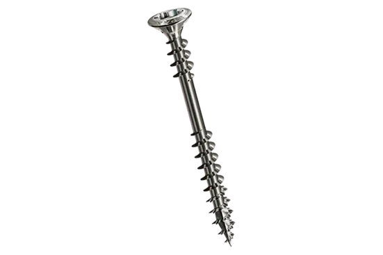 BN 20933 | Vis pour façades à tête fraisée bombée tête réduite, filetage de fixation, nervures de fraisage, six lobes internes T-STAR plus avec pointe 4CUT