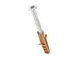 Image du produit de Baseboard screws with nylon plug with hexalobular (6 Lobe) socket