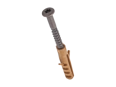 Image du produit de Baseboard screws with nylon plug with hexalobular (6 Lobe) socket