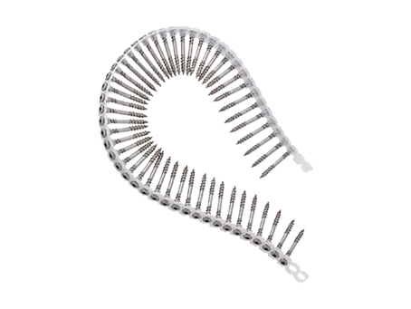 Image du produit de SPAX® - Vis pour façades à tête fraisée bombée, magasinées en bande longue tête réduite, filetage de fixation, nervures de fraisage, six lobes internes T-STAR plus avec pointe 4CUT