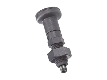 Produktbild von ELESA® PMT.101-A/AK - Rastbolzen mit Arretierung Raststift Stahl gehärtet brüniert