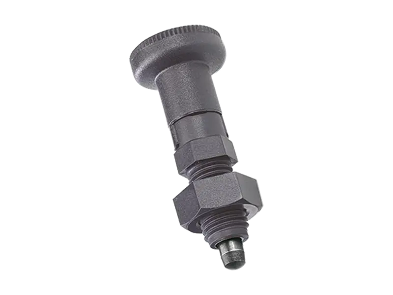 Produktbild von ELESA® PMT.101-A/AK - Rastbolzen mit Arretierung Raststift Stahl gehärtet brüniert