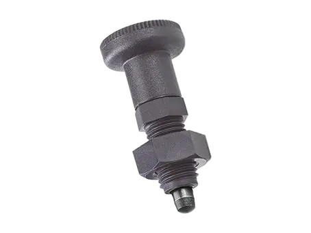 Product image of ELESA® PMT.100-A/AK - Indexing plungers with hex collar without locking pin steel hardened black-oxyde