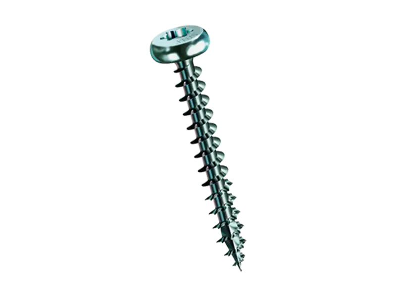 Image du produit de SPAX® - Vis à tête ronde pour panneaux d'agglomérés entièrement filetées, à six lobes internes T-STAR plus avec pointe 4CUT