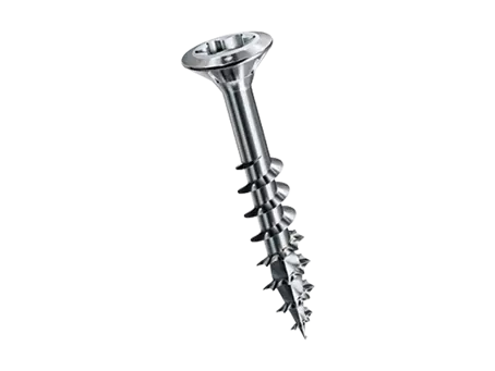 Image du produit de SPAX® FEX-H - Vis à tête fraisée pour fixation de ferrures partiellement filetées, crans de freinage et six lobes internes T-STAR plus avec pointe 4CUT