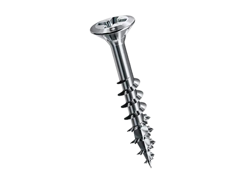 Product image of SPAX® FEX-H - Pozi flat countersunk head window screws partially threaded, restraining ribs, form Z with 4CUT point