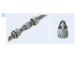 Principio di funzionamento di JACOB® PERFECT - Pressacavi EMC con filettatura metrica e molla di contatto in INOX standard