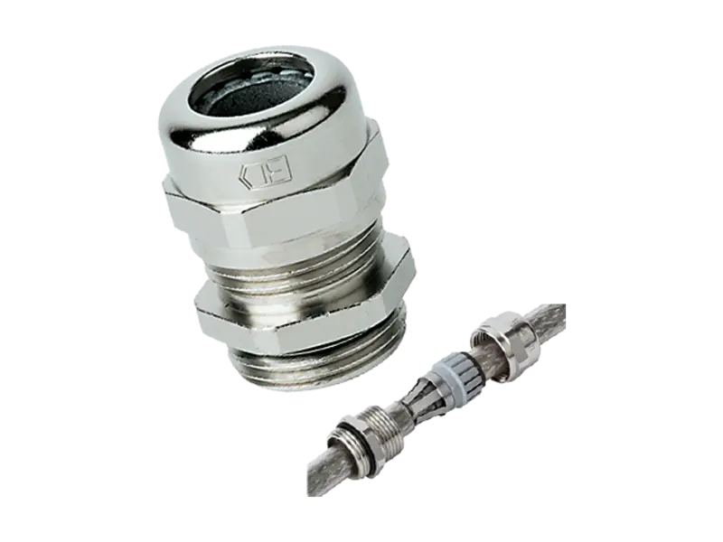 Immagine del prodotto JACOB® PERFECT - Pressacavi EMC con filettatura metrica e molla di contatto in INOX standard