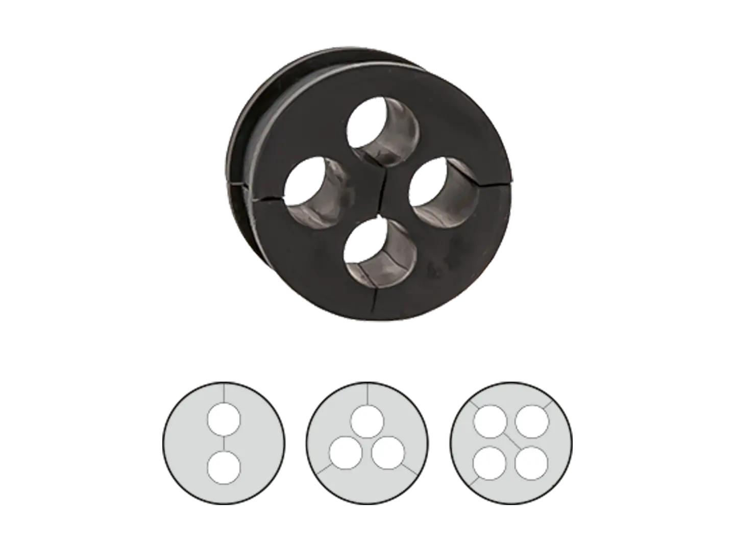 BN 22128 | Grommets for installation of several cables