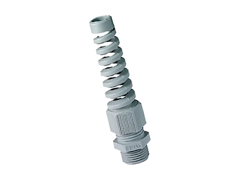Produktbillede af JACOB® PERFECT - Kabelforskruninger med Pg-gevind og beskyttelsesspiral mod knæk