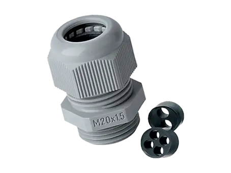 Product image of JACOB® PERFECT - Cable glands with metric thread and sealing insert for installation of several cables