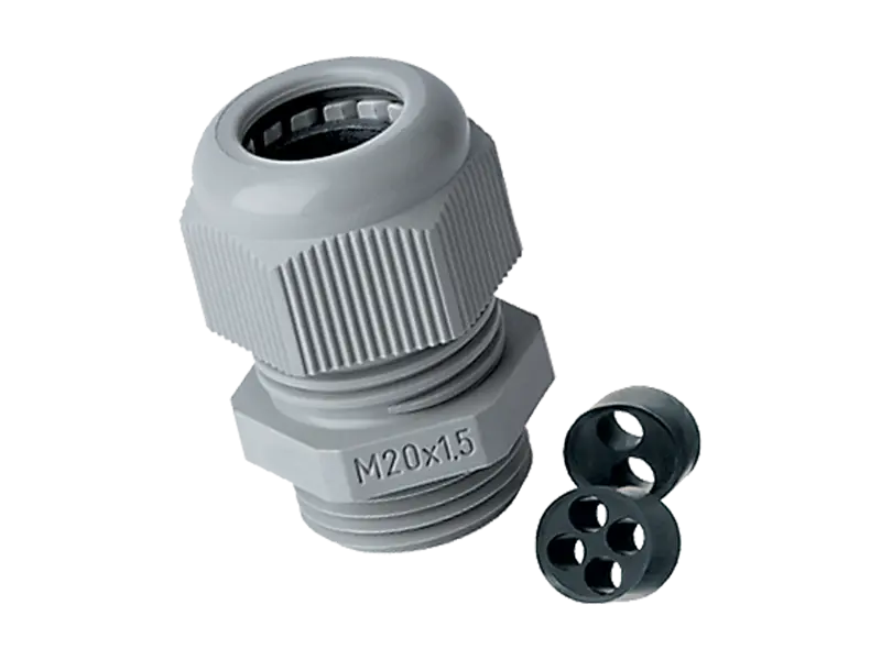 Product image of JACOB® PERFECT - Cable glands with metric thread and sealing insert for installation of several cables