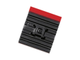 Product image of HellermannTyton® FlexTack FMB4APT-A-PA66HS-BK - 4-way adhesive backed mounts flexible, for cable ties heat stabilized