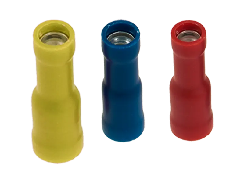 Product image of Female bullet terminals, fully insulated with PVC-insulation
