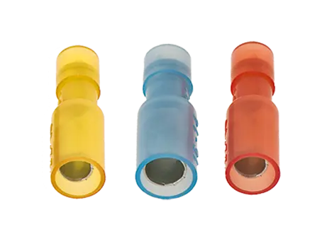 Product image of Female bullet terminals, fully insulated with PA-insulation
