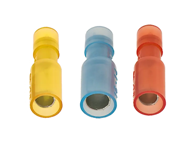 Product image of Female bullet terminals, fully insulated with PA-insulation