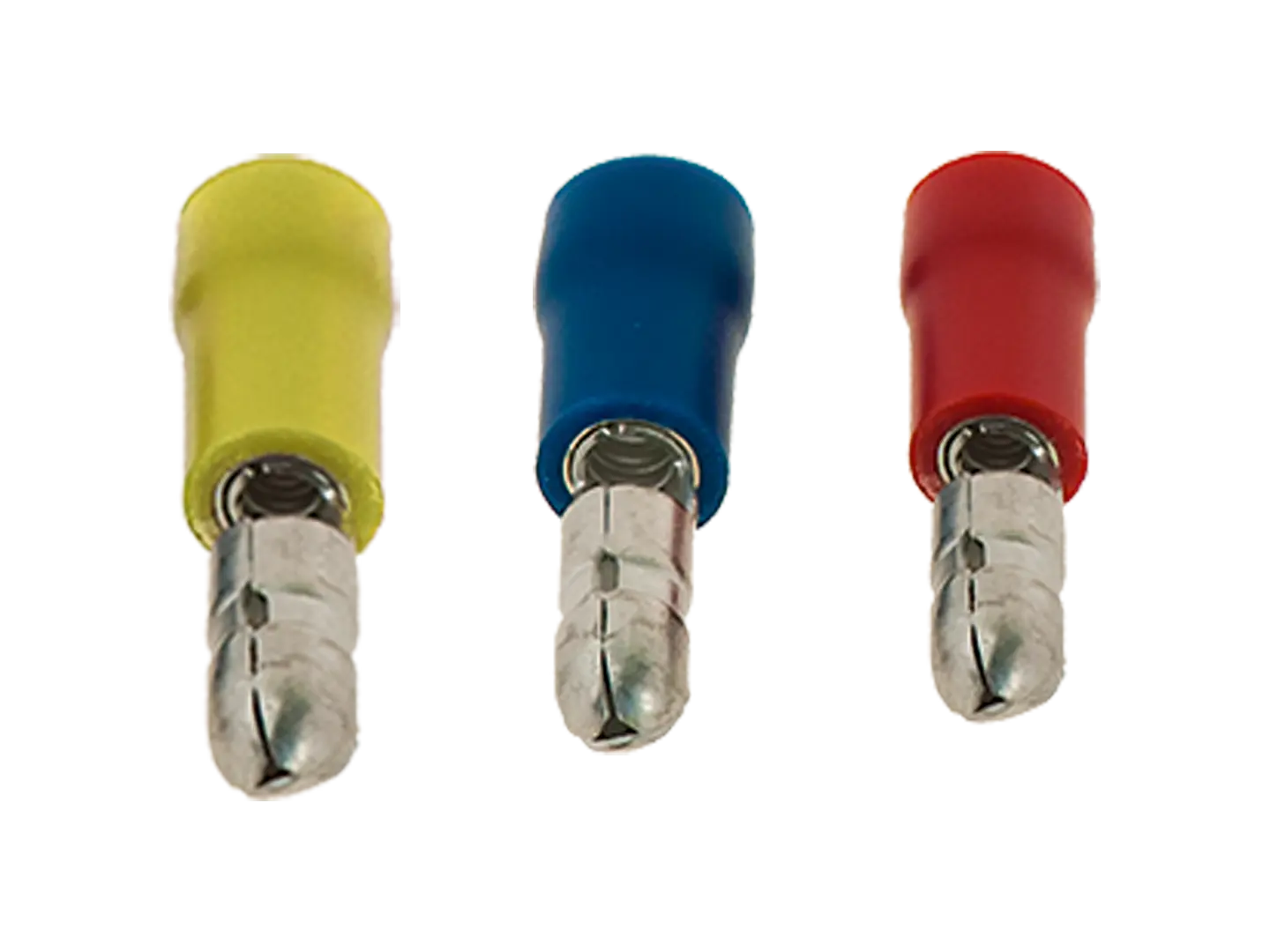 BN 22530 | Fiches cylindriques mâles avec isolation en PVC