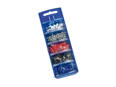 Product image of Assortment box with ferrules, blue insulated single ferrules, colourcode DIN