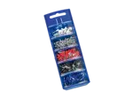 Imagen del producto de Cajas de surtido con férulas, azules Férulas individuales aisladas, serie de color DIN