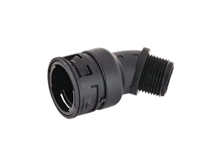 Produktbild von REIKU® VP-ARB - Bogenwinkel 45° mit integrierter Manschetten-Dichtung und Aussengewinde