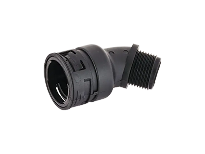 Produktbild von REIKU® VP-ARB - Bogenwinkel 45° mit integrierter Manschetten-Dichtung und Aussengewinde