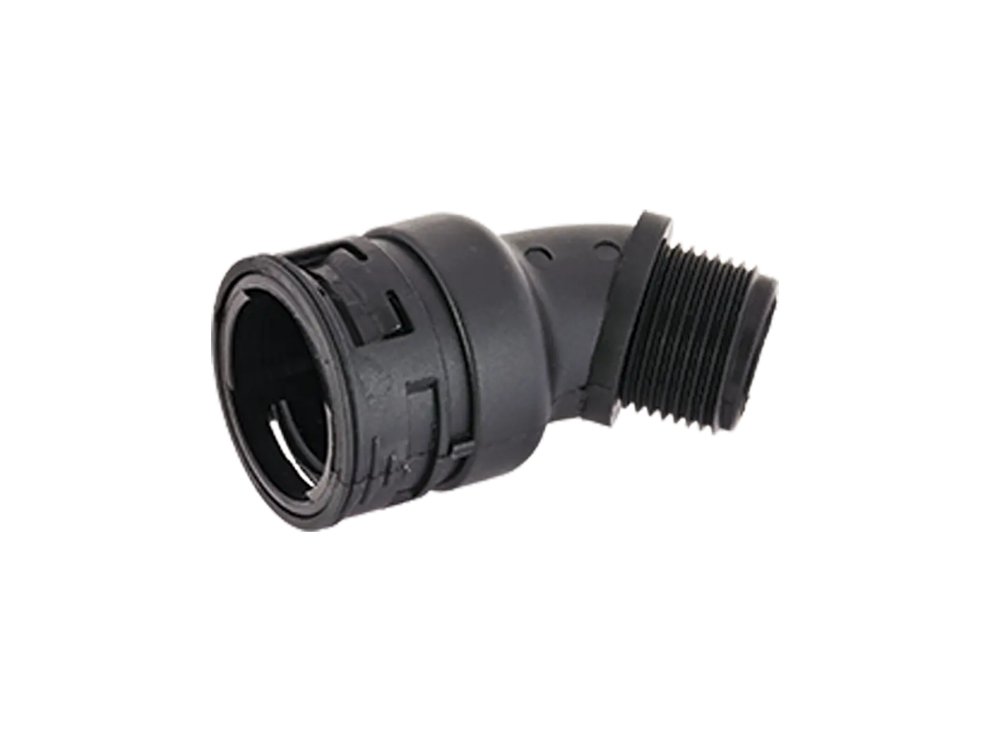 BN 22717 | Raccordi curvi 45° con guarnizione integrata e filettatura esterna